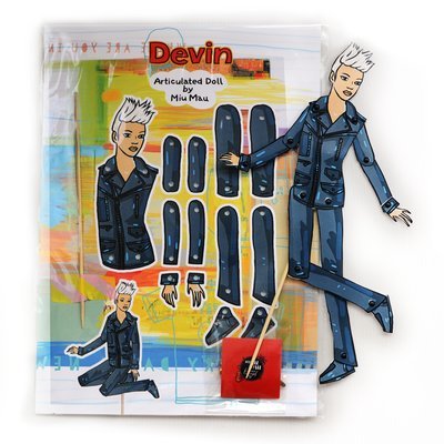 Devin - DIY Articulated Paper Doll