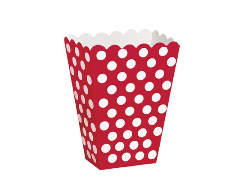 Red Popcorn Box 7x