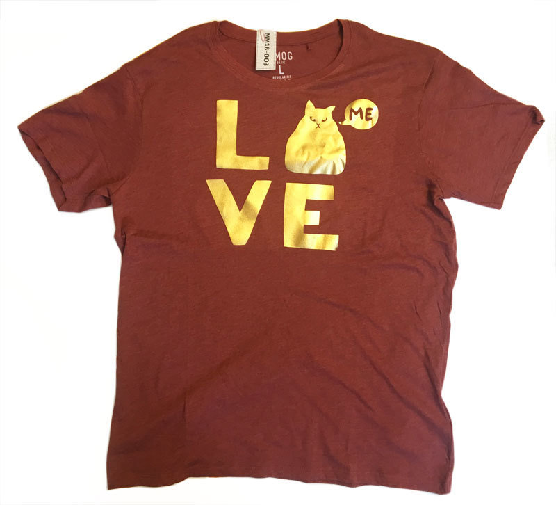 Shirt "LOVE me" (L)