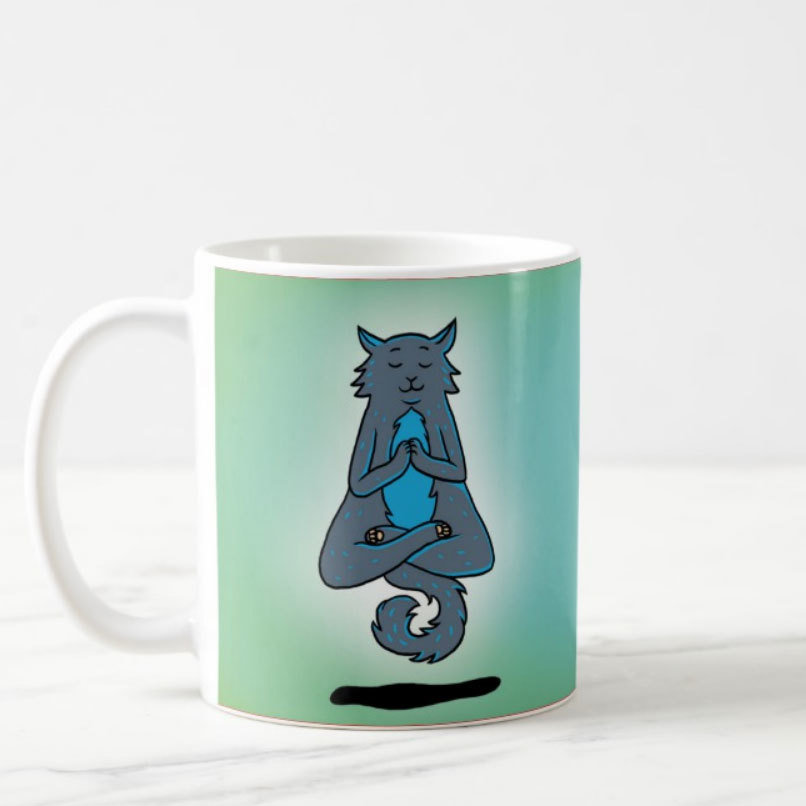 Mug "Yoga Cat"