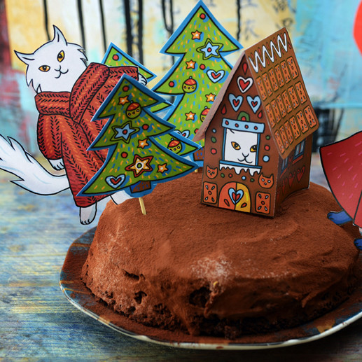 Christmass Cake Decoration
