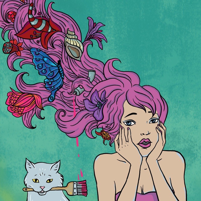 Wallpaper &quot;The Muse and the Beast&quot;