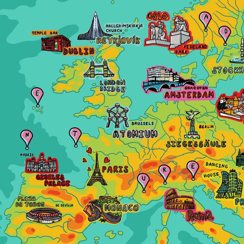 Wallpaper &quot;Europe&quot;