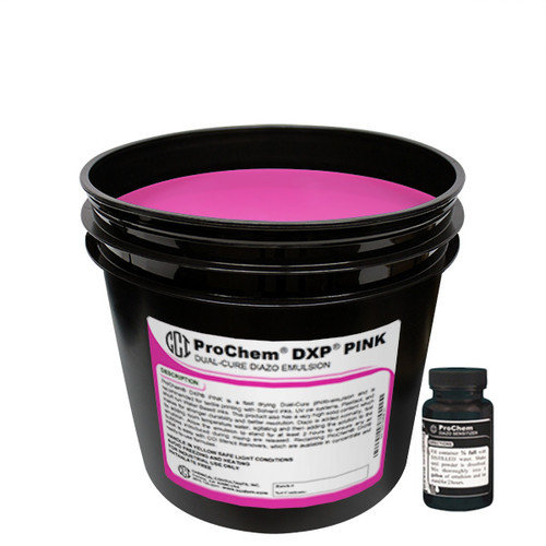 DXP Pink Dual Cure Emulsion