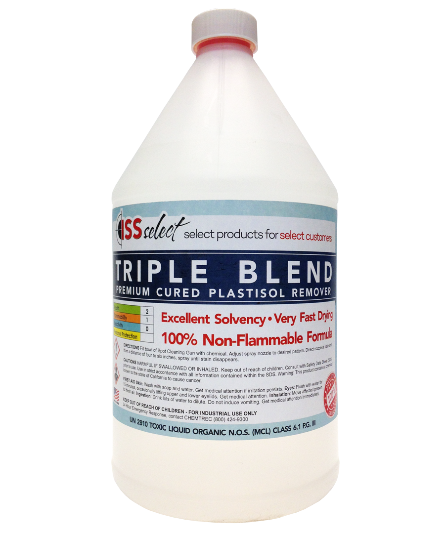 ISS Triple Blend Premium Cured Plastisol Remover