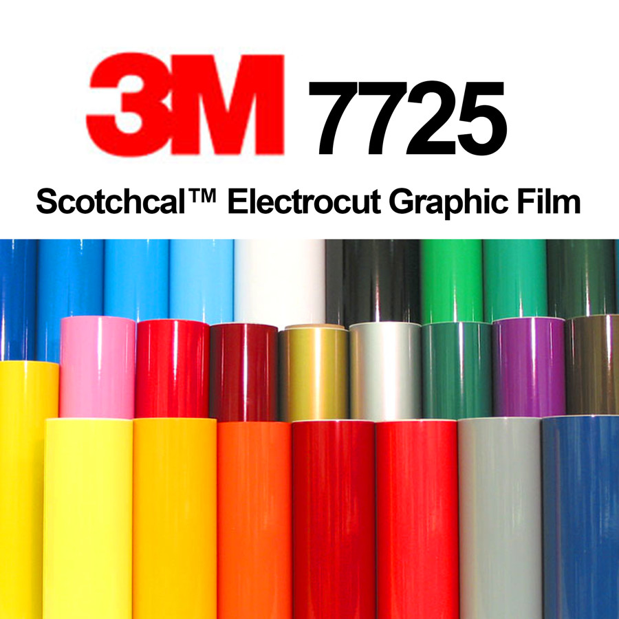3M™ 7725 Scotchcal™ Electrocut™ Graphic Film