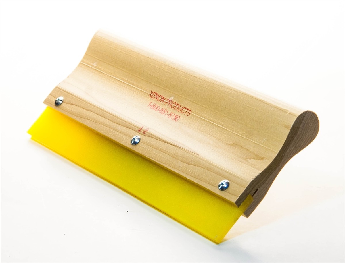 Manual Squeegee with Wooden Handle | Screen Printing