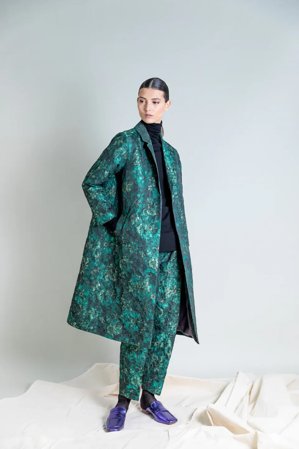 Jacquard Coat PSOPHIA