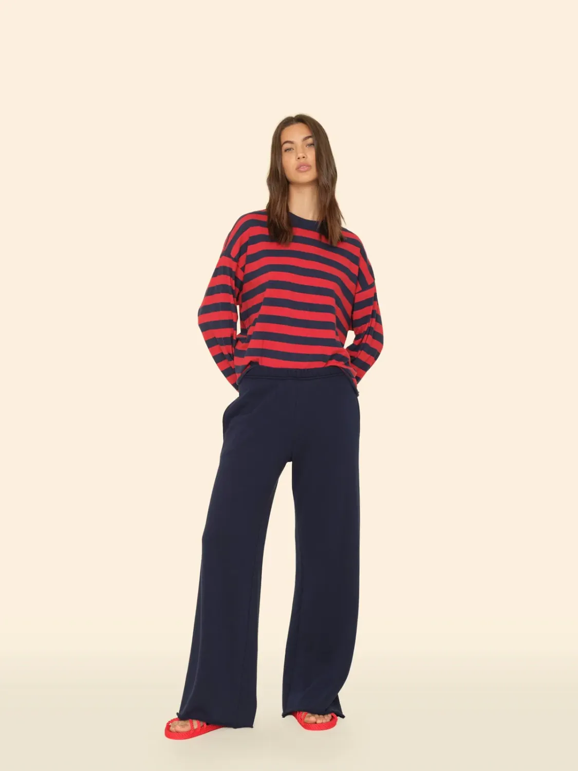 Emmette Sweatpant -Navy XIRENA