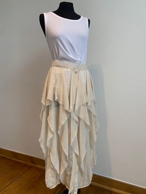 Baba Skirt with Ruffles - ecru AVDW