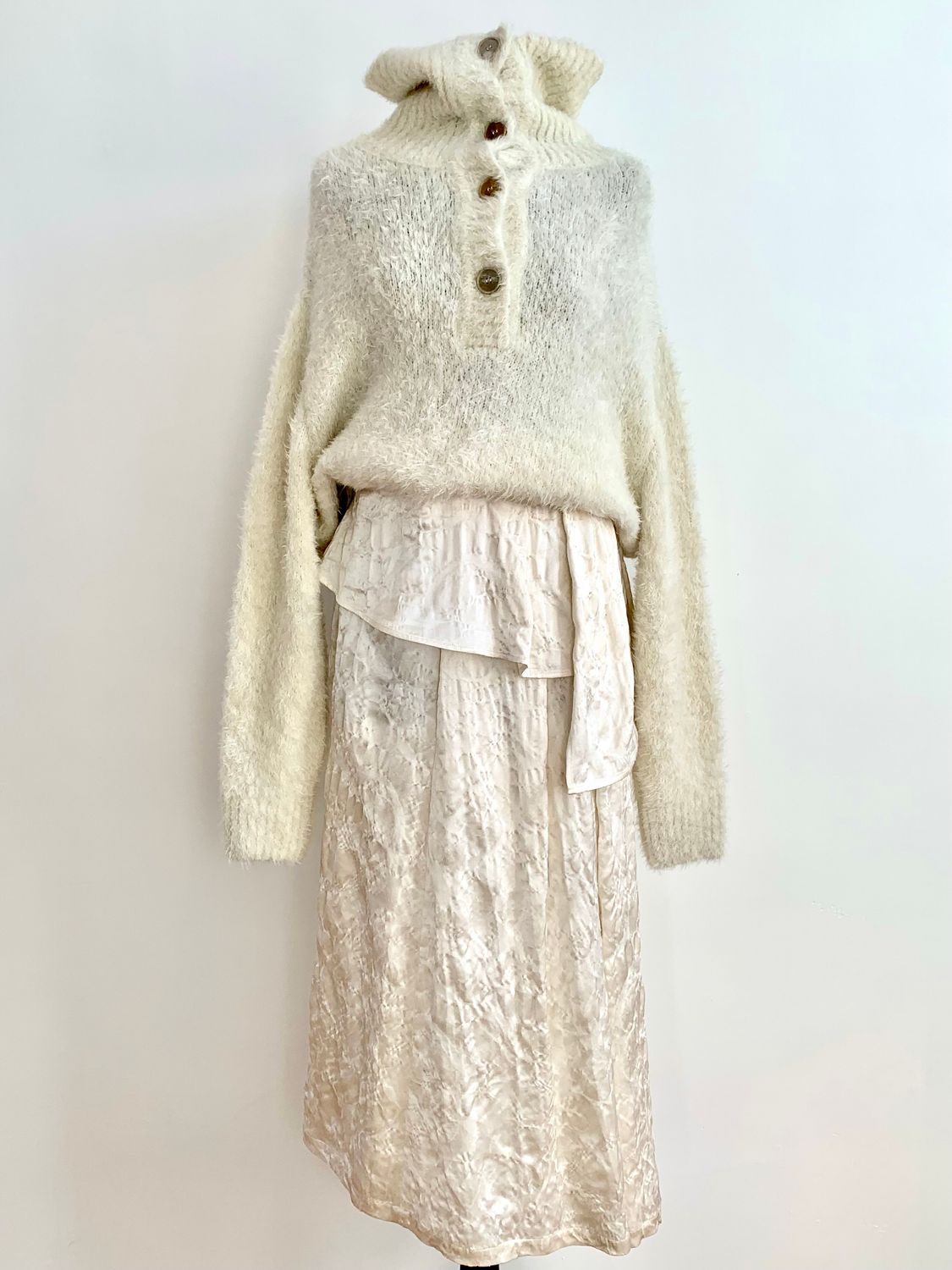 Sukuti Skirt - ivory sheen CHRISTIAN WIJNANTS