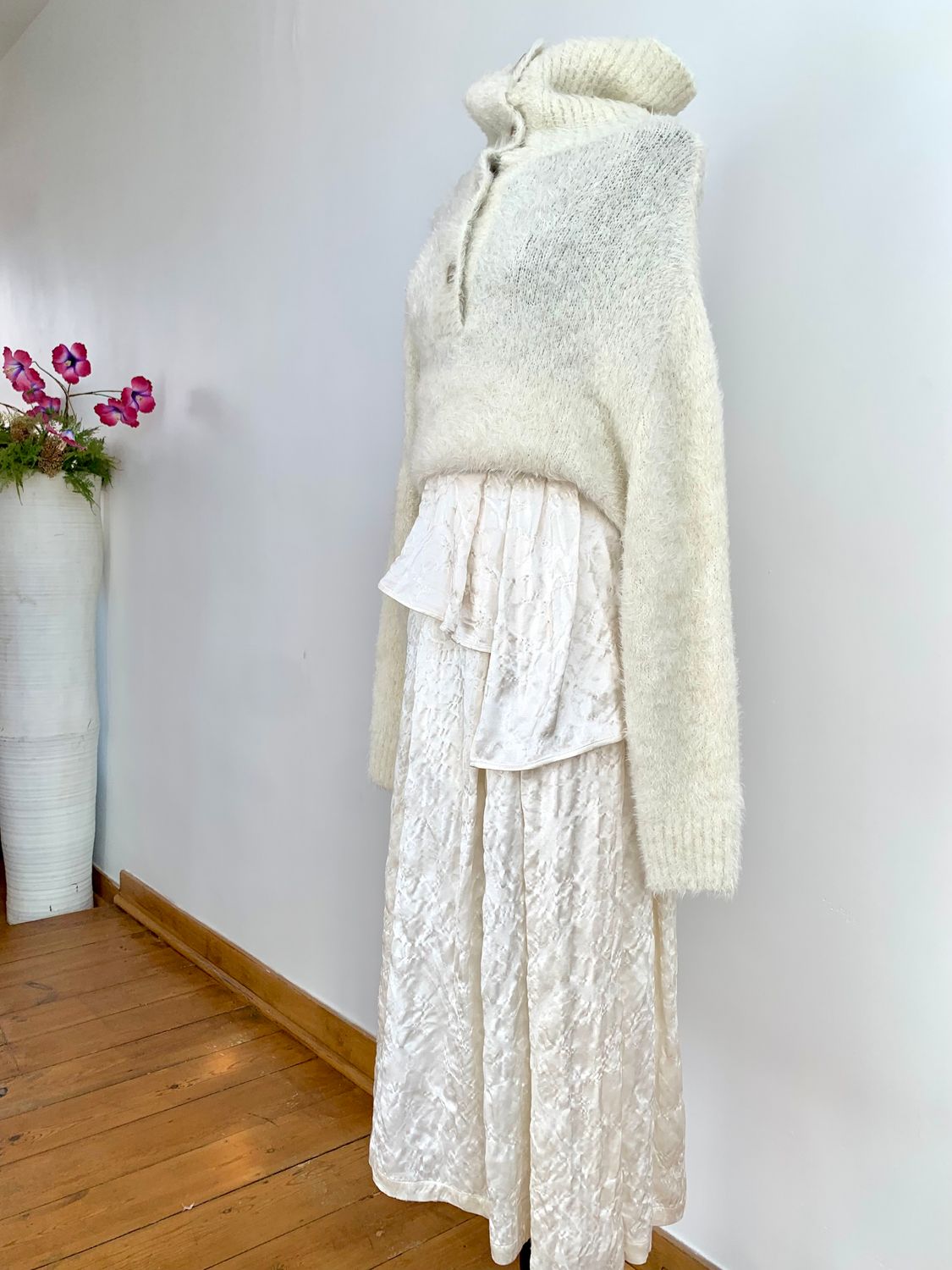 Sukuti Skirt - ivory sheen CHRISTIAN WIJNANTS