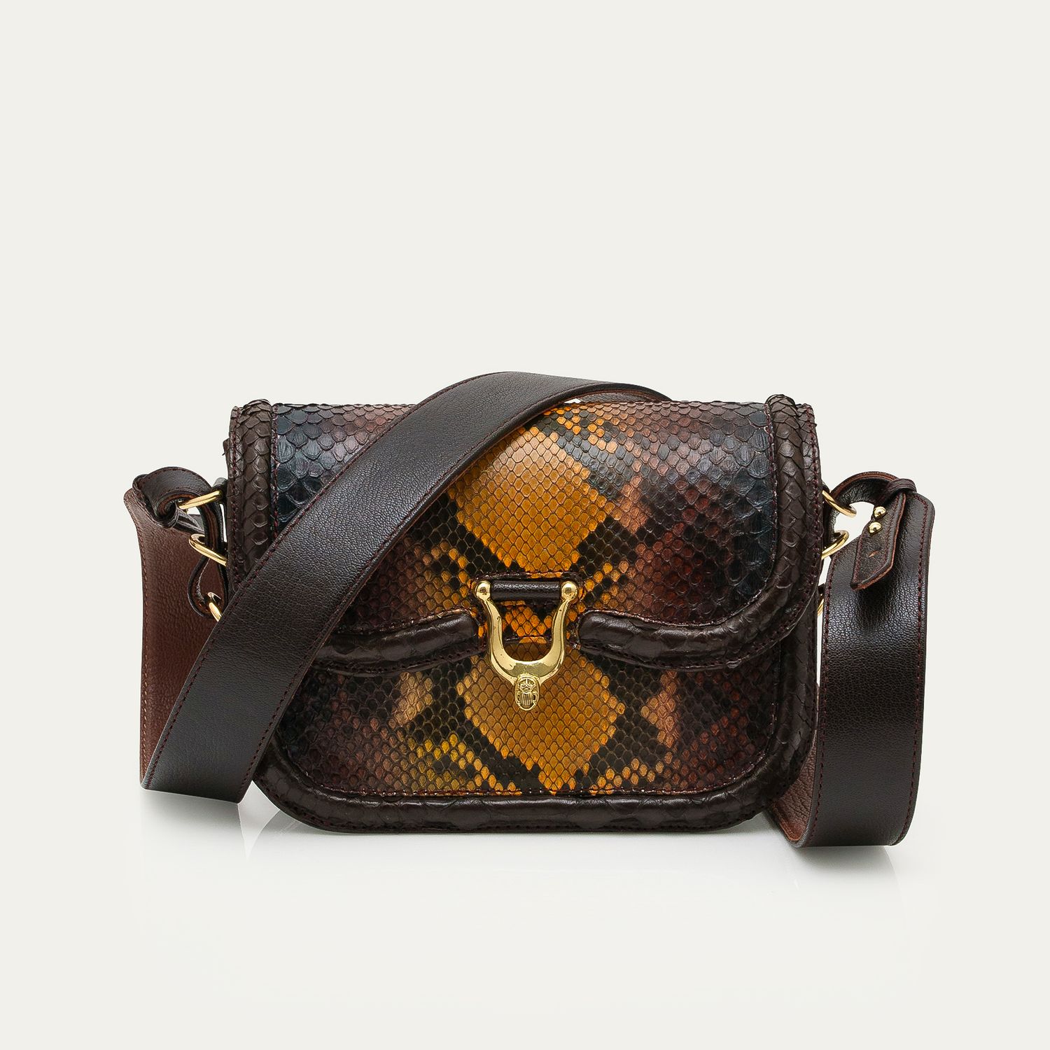 SAC MINI MANON Python Oeil de tigre CLARIS VIROT
