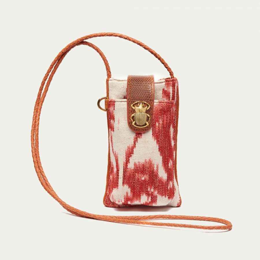 ETUI A LUNETTES Double Marcus Lizard Kocha CLARIS VIROT