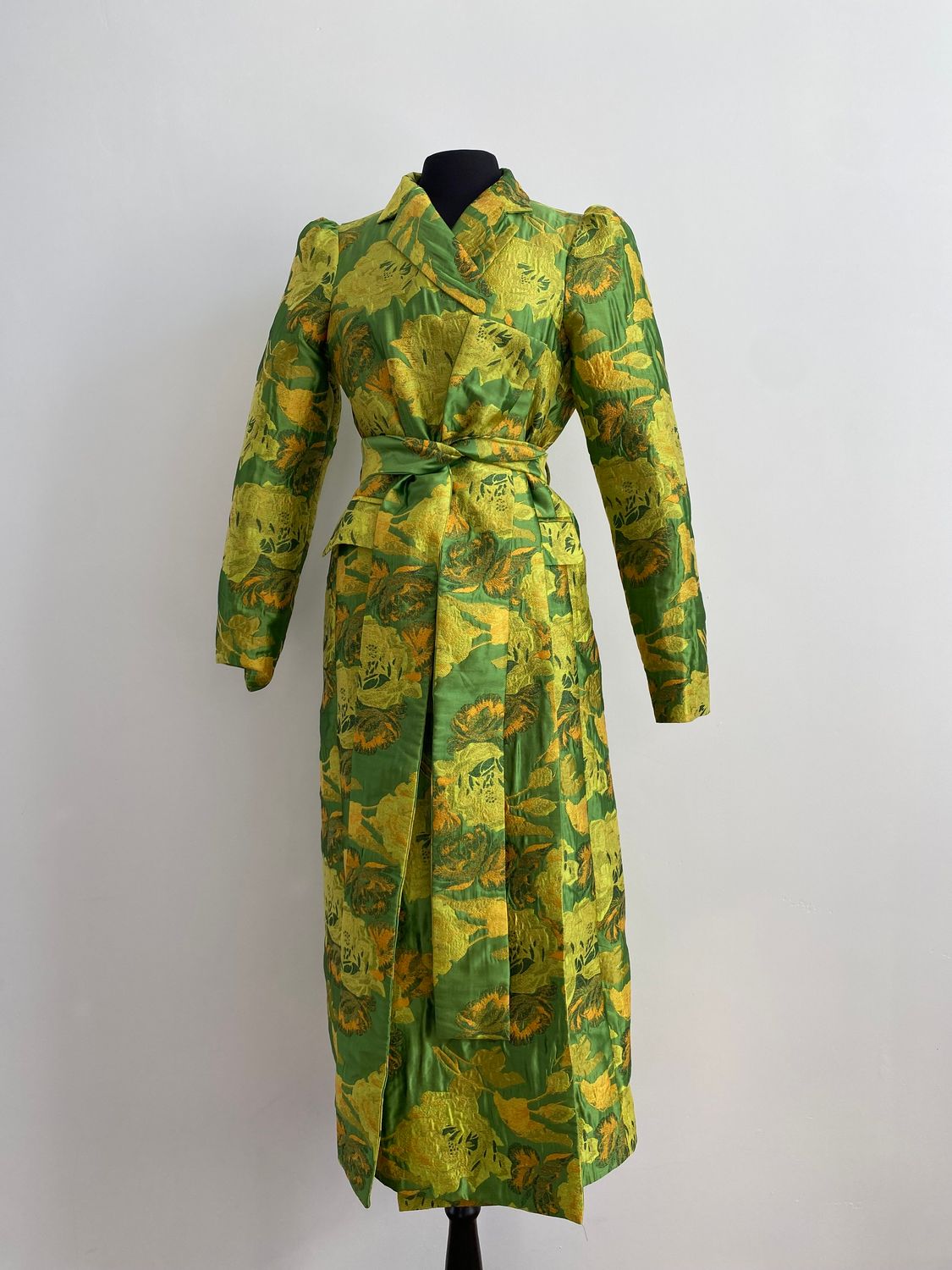 Cici Vest - yellow green flower KATERIN THEYS