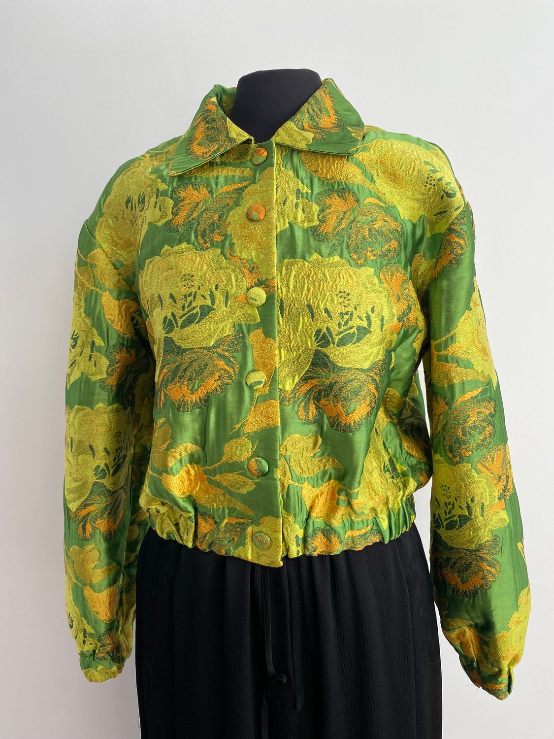 Jill Bomber - yellow green flower KATERIN THEYS