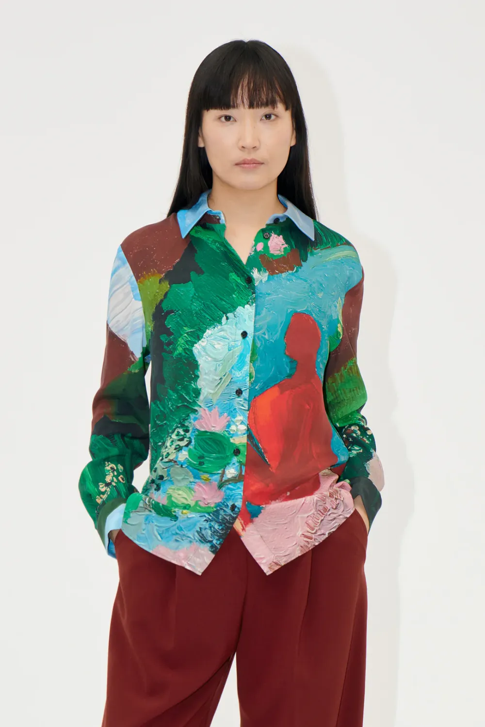 Long Sleeve Shirt Artwork STINE GOYA