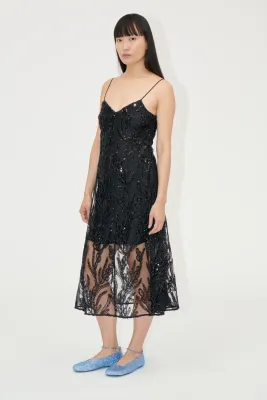 Vneck Midi Dress STINE GOYA