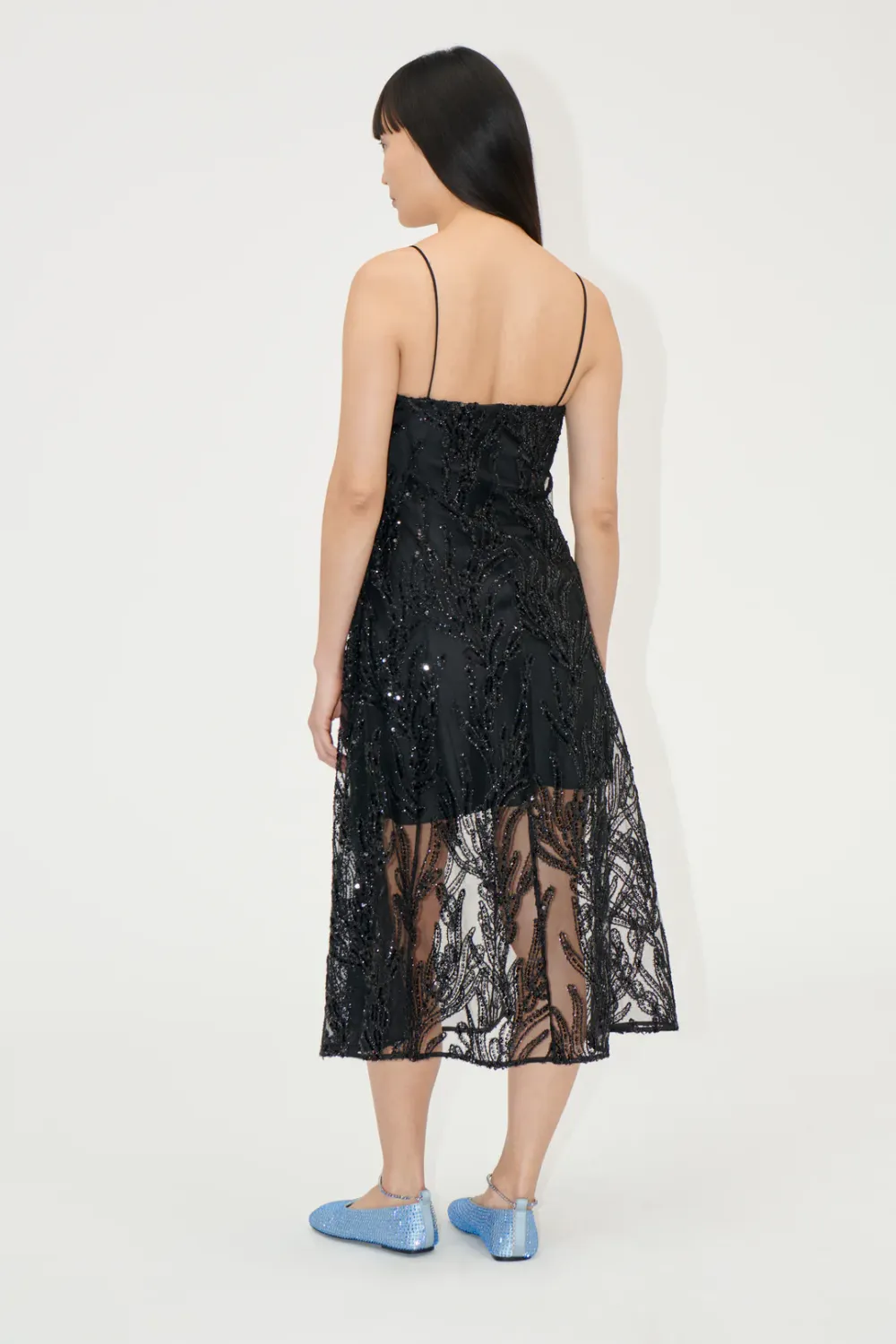 Vneck Midi Dress STINE GOYA