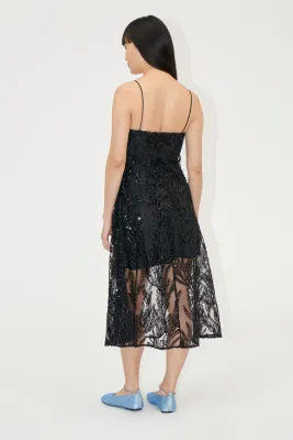 Vneck Midi Dress STINE GOYA