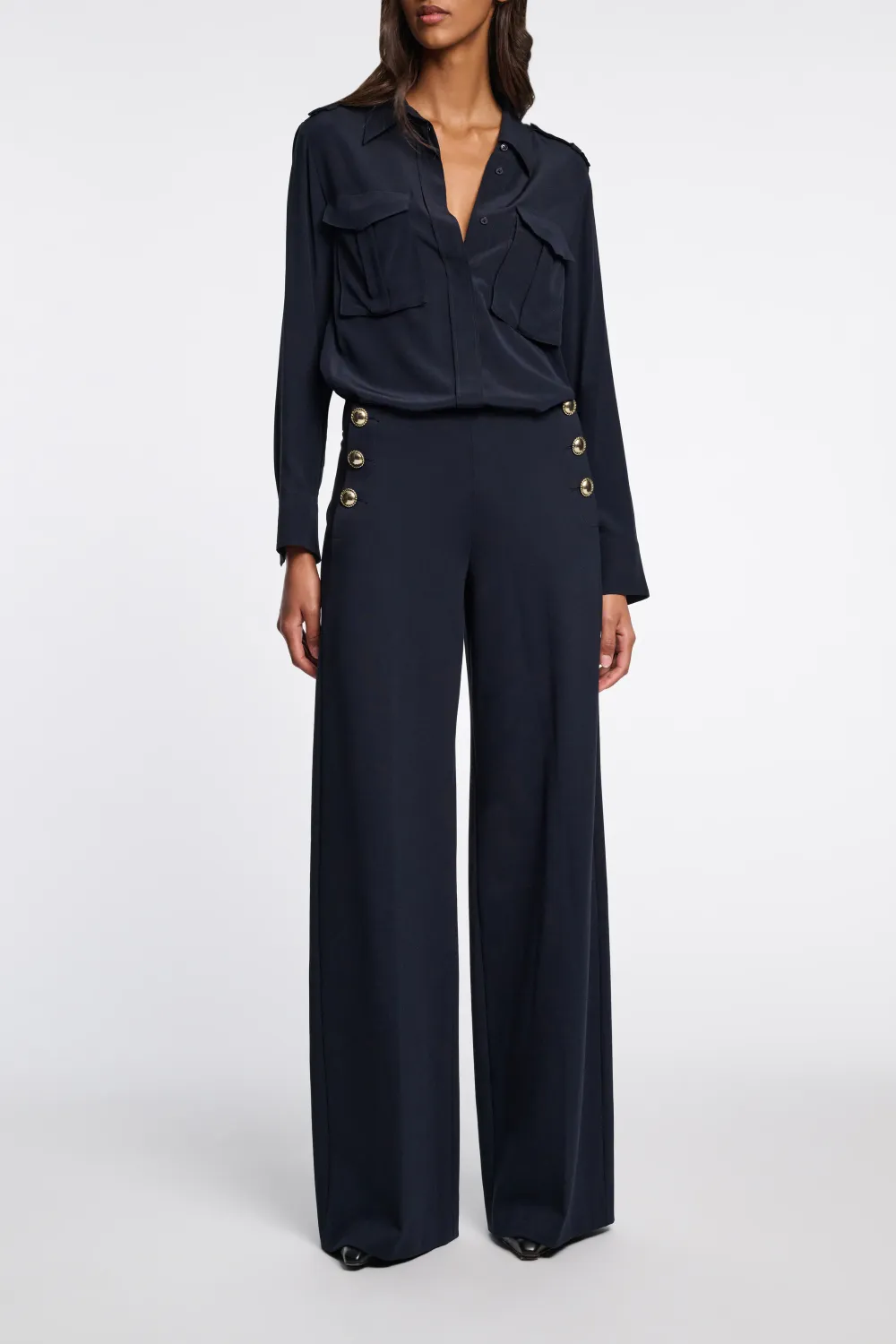 Emotional Essence pants - dark navy DOROTHEE SCHUMACHER
