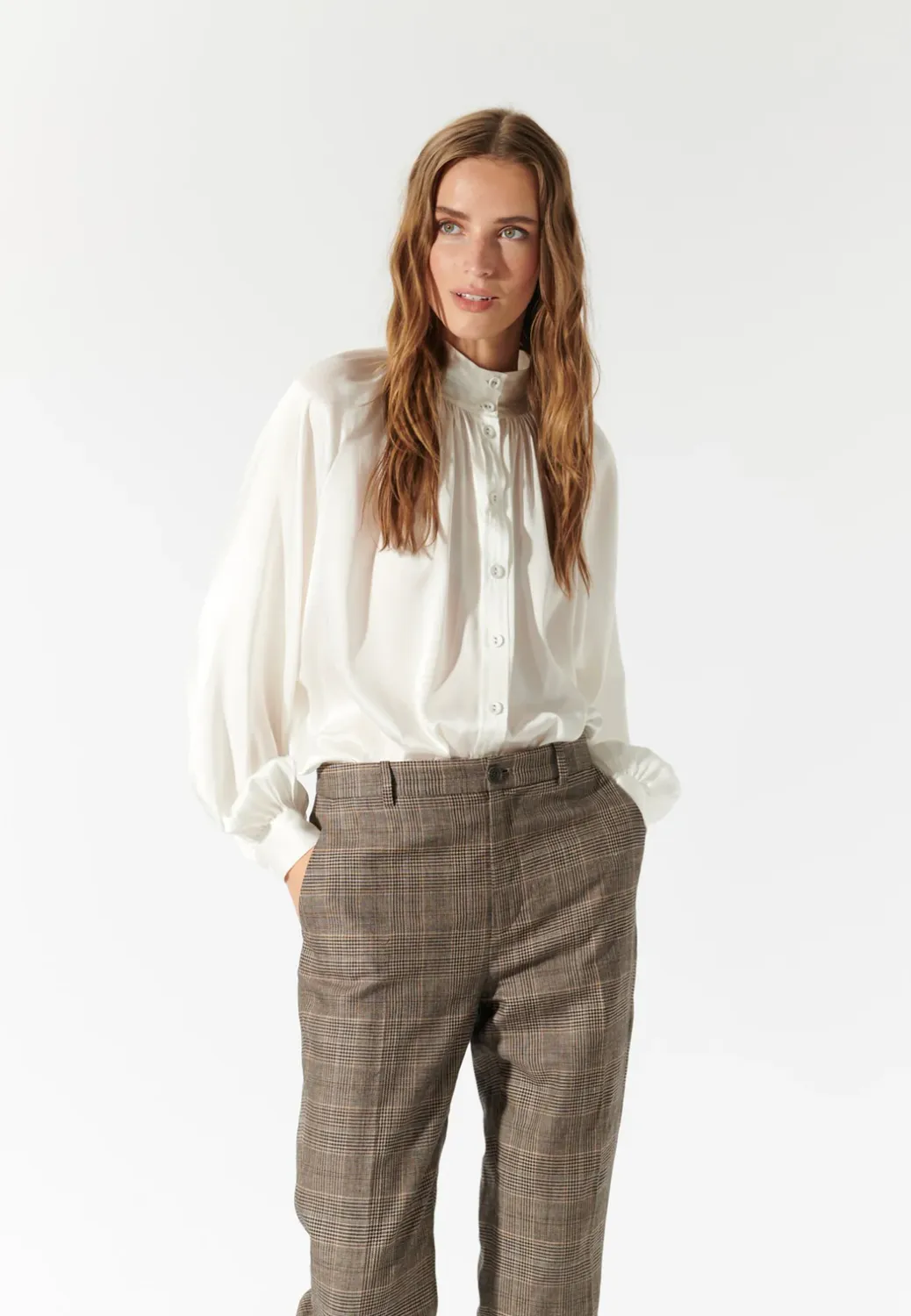 Nitadea Blouse - white DEA KUDIBAL