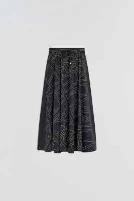 Gonna Skirt Logo LIVIANA CONTI