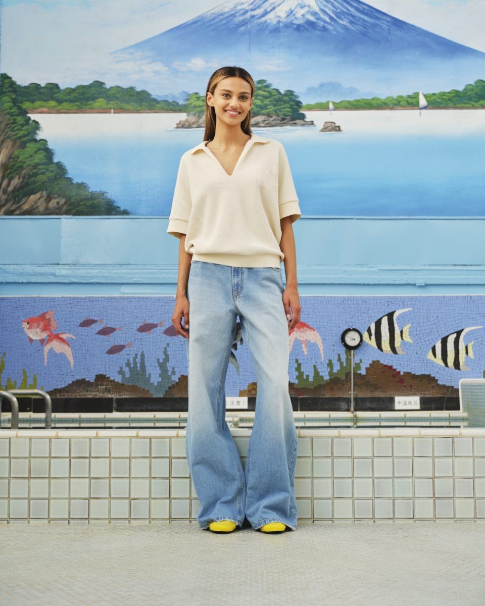Woody pants jeans - light blue SEA ME HAPPY