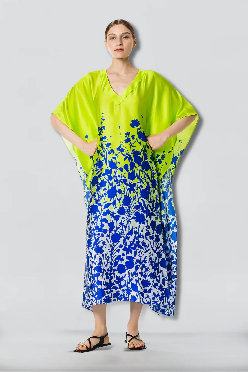 FRIDA MEADOW KIMONO - yellow CELLA BLUE
