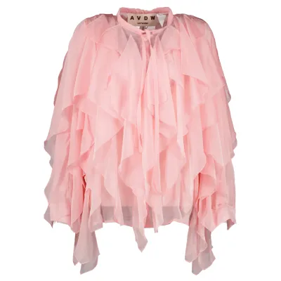 RUFFY SHIRT PINK AVDW