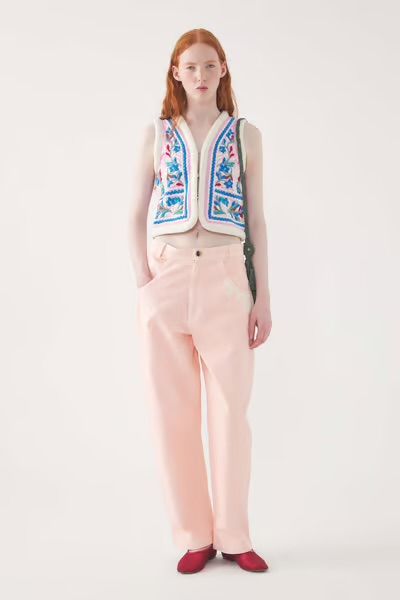 Hendrix Gilet - pink ANTIK BATIK