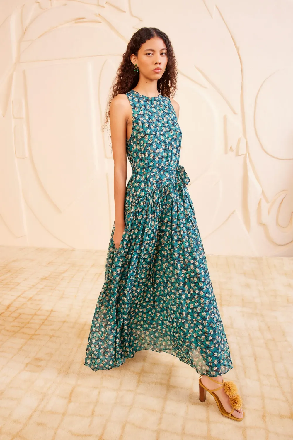 Eleni Dress - Clematis ULLA JOHNSON