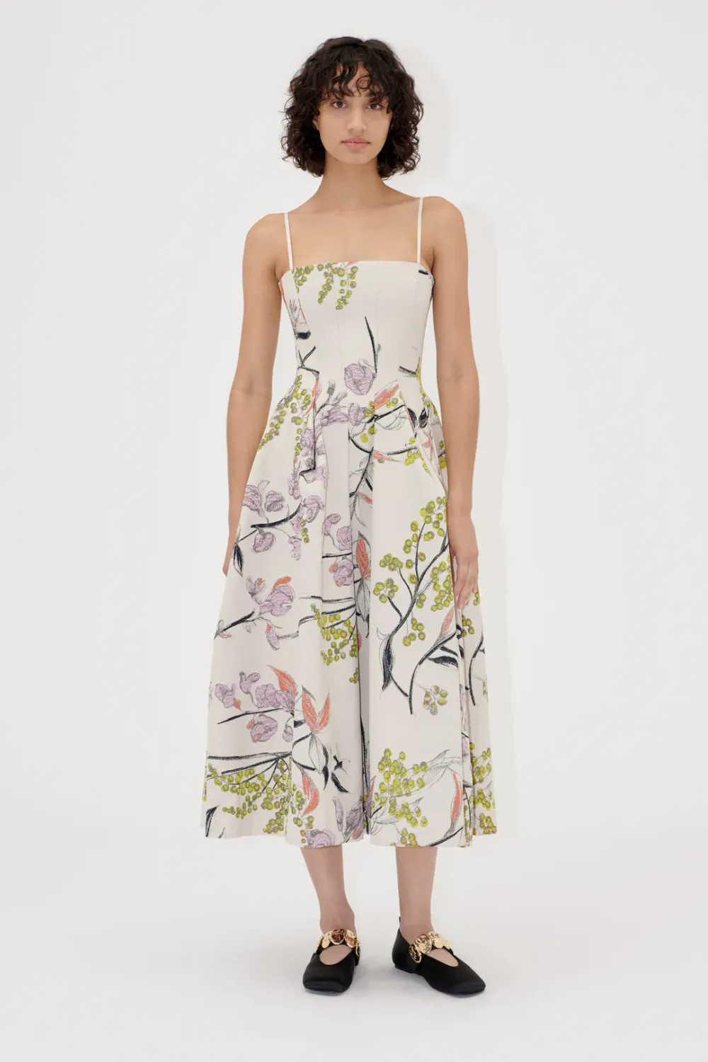 HIGH VOLUME DRESS - mimosa STINE GOYA