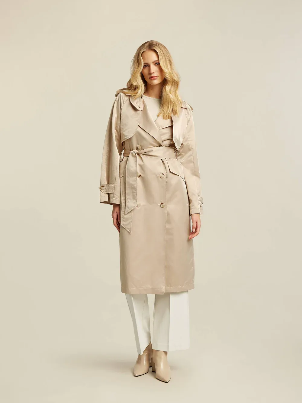 MONICA coat - soft camel BEAUMONT