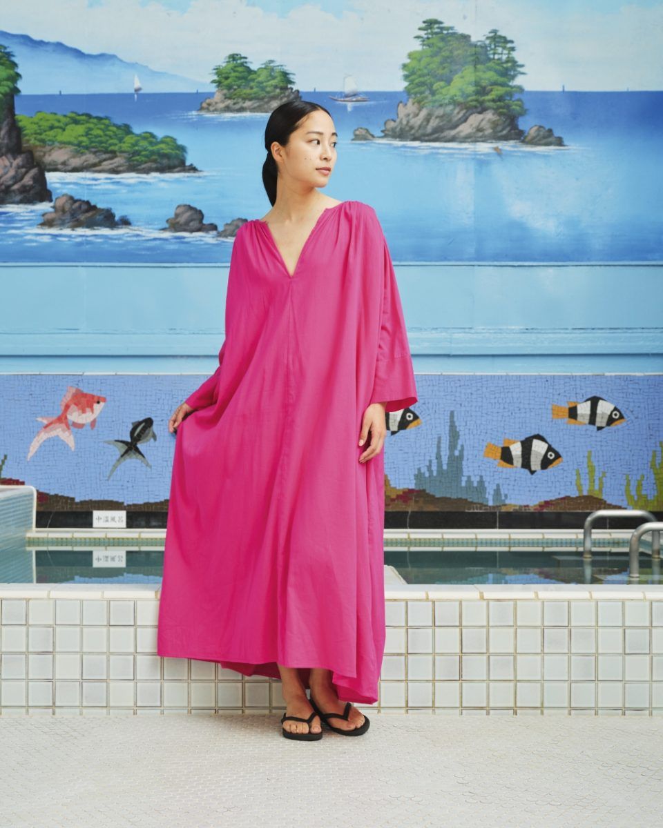 Sakura Dress - fuchsia SEA ME HAPPY