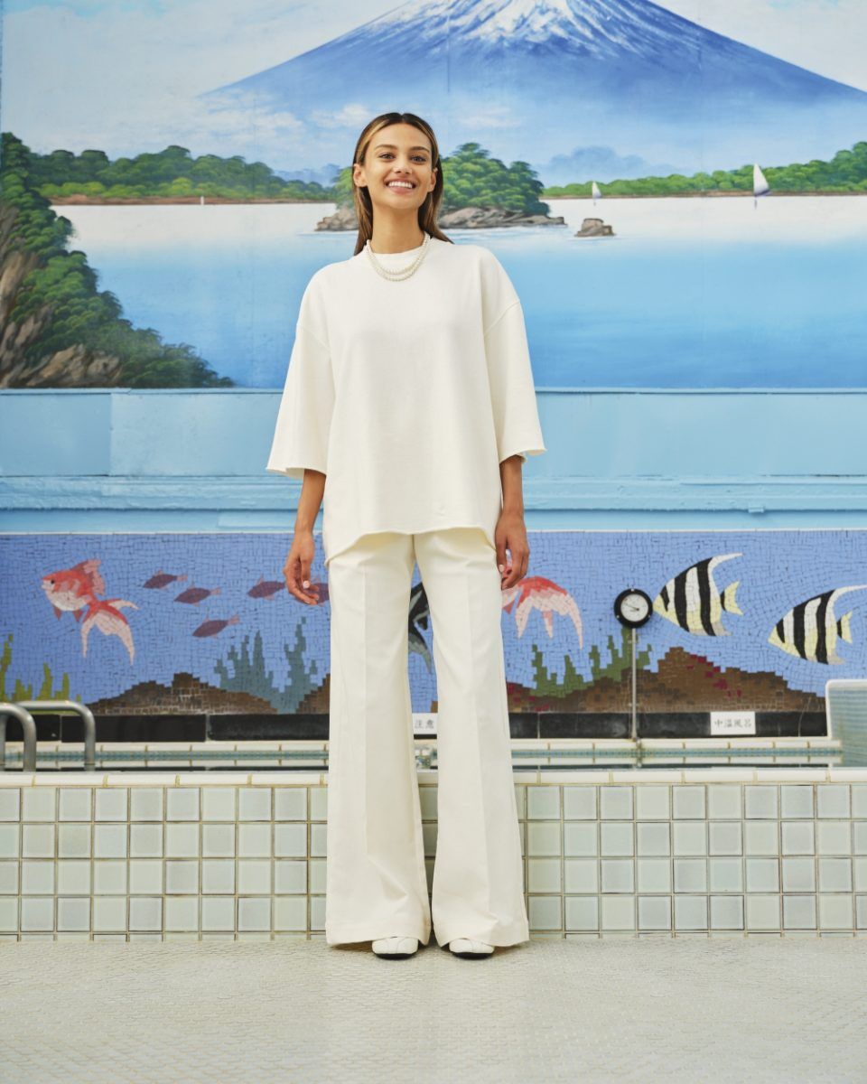 Tony Sweater Tee - ecru SEA ME HAPPY