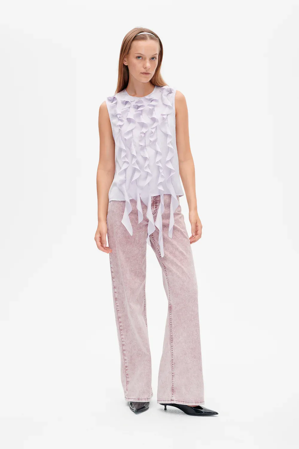 MAVI blouse  - orchid hush BAUM