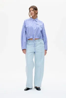 BRYCE shirt - wedge blue stripe BAUM