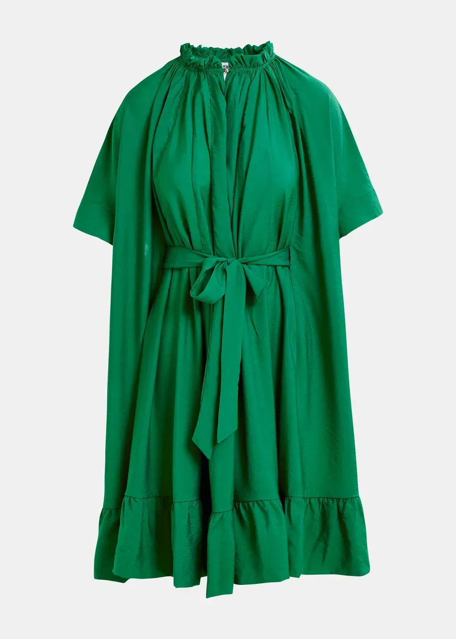 Heliotrope dress - green ESSENTIEL