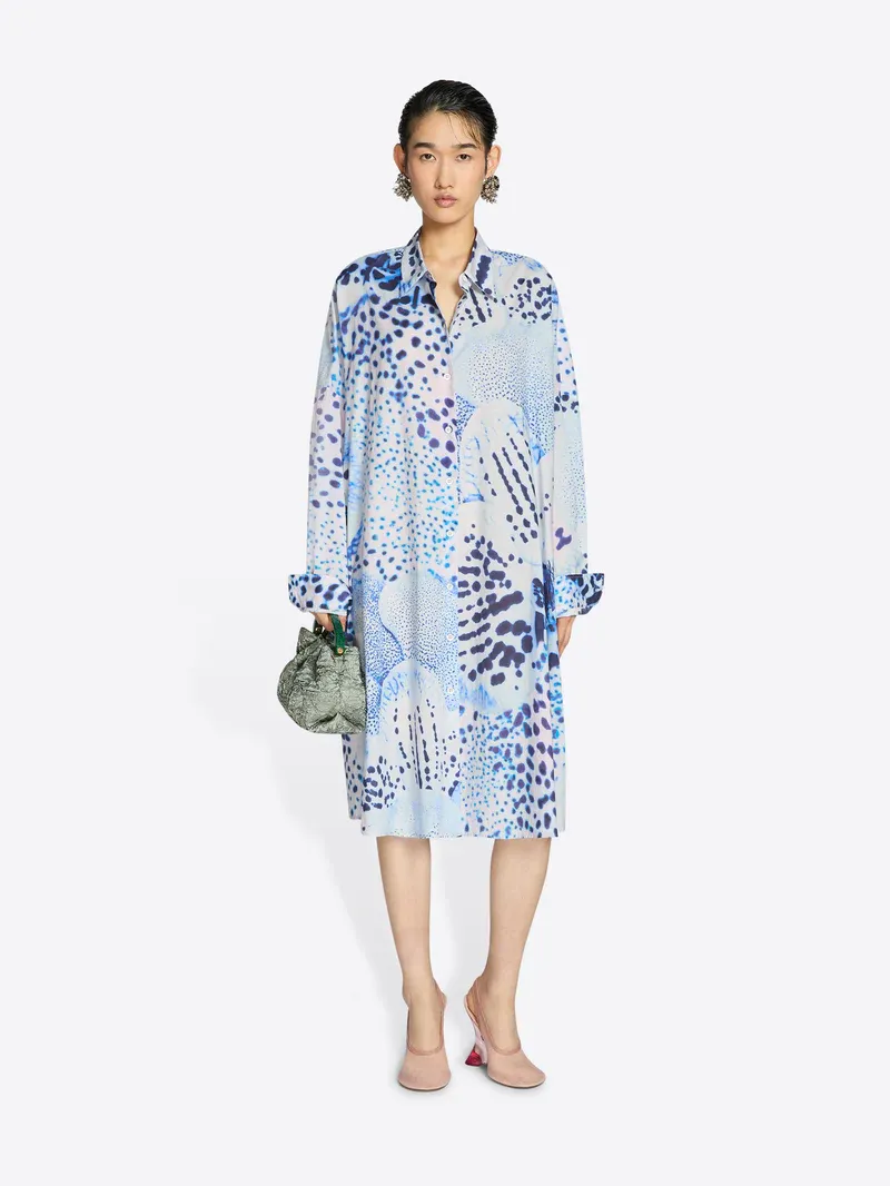 Dasia Dress - blue DRIES VAN NOTEN