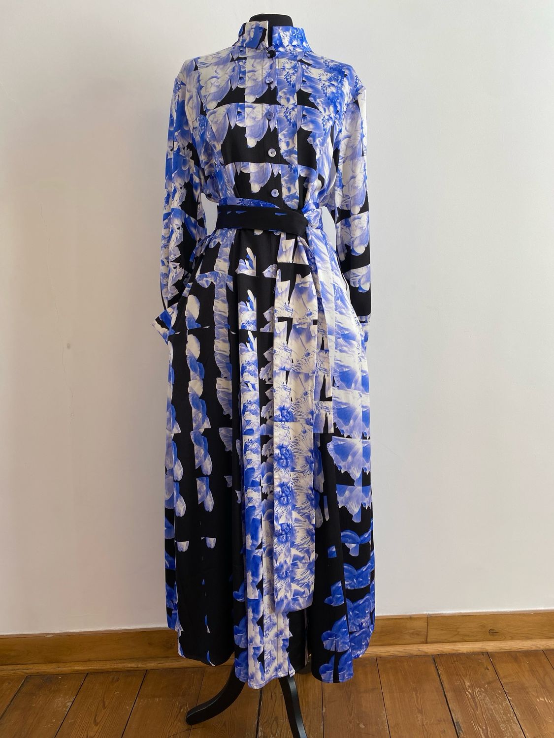 DANA Dress - Peony blue KATERIN THEYS