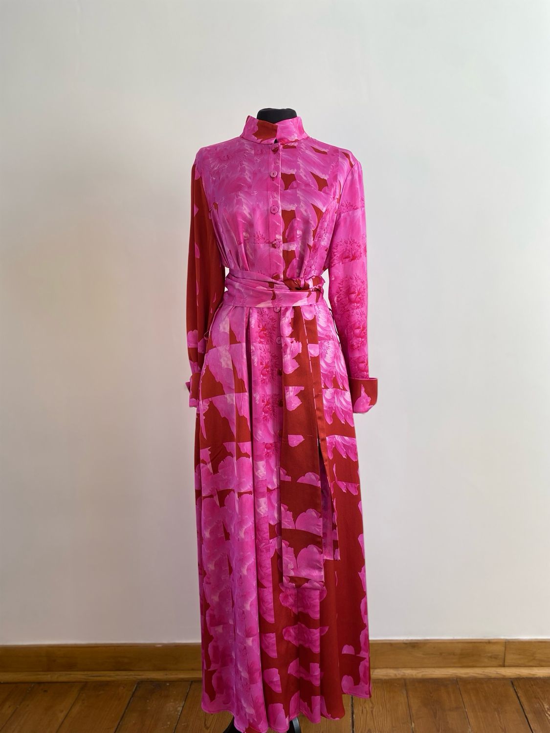Dana Dress - peony red KATERIN THEYS