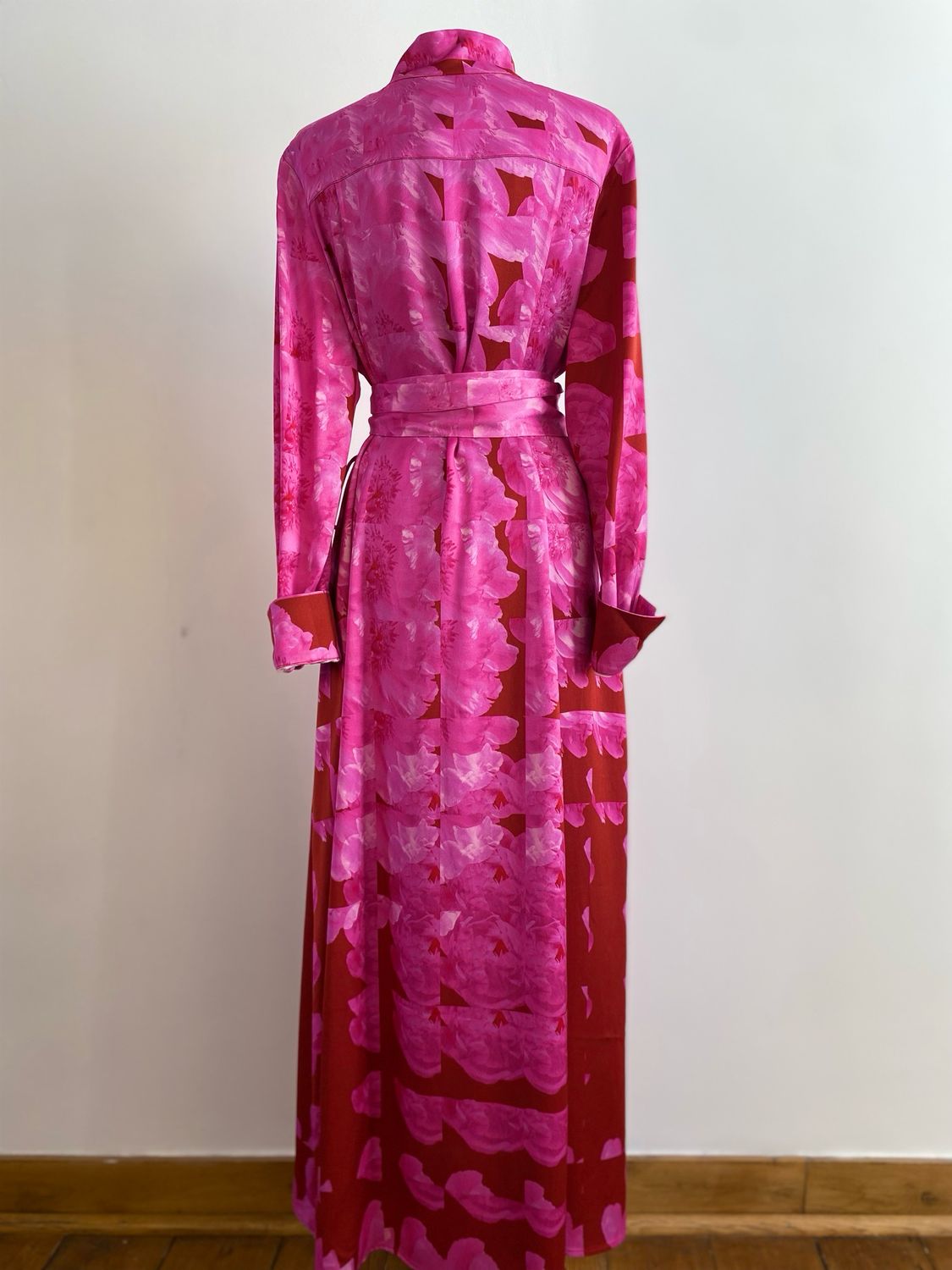 Dana Dress - peony red KATERIN THEYS