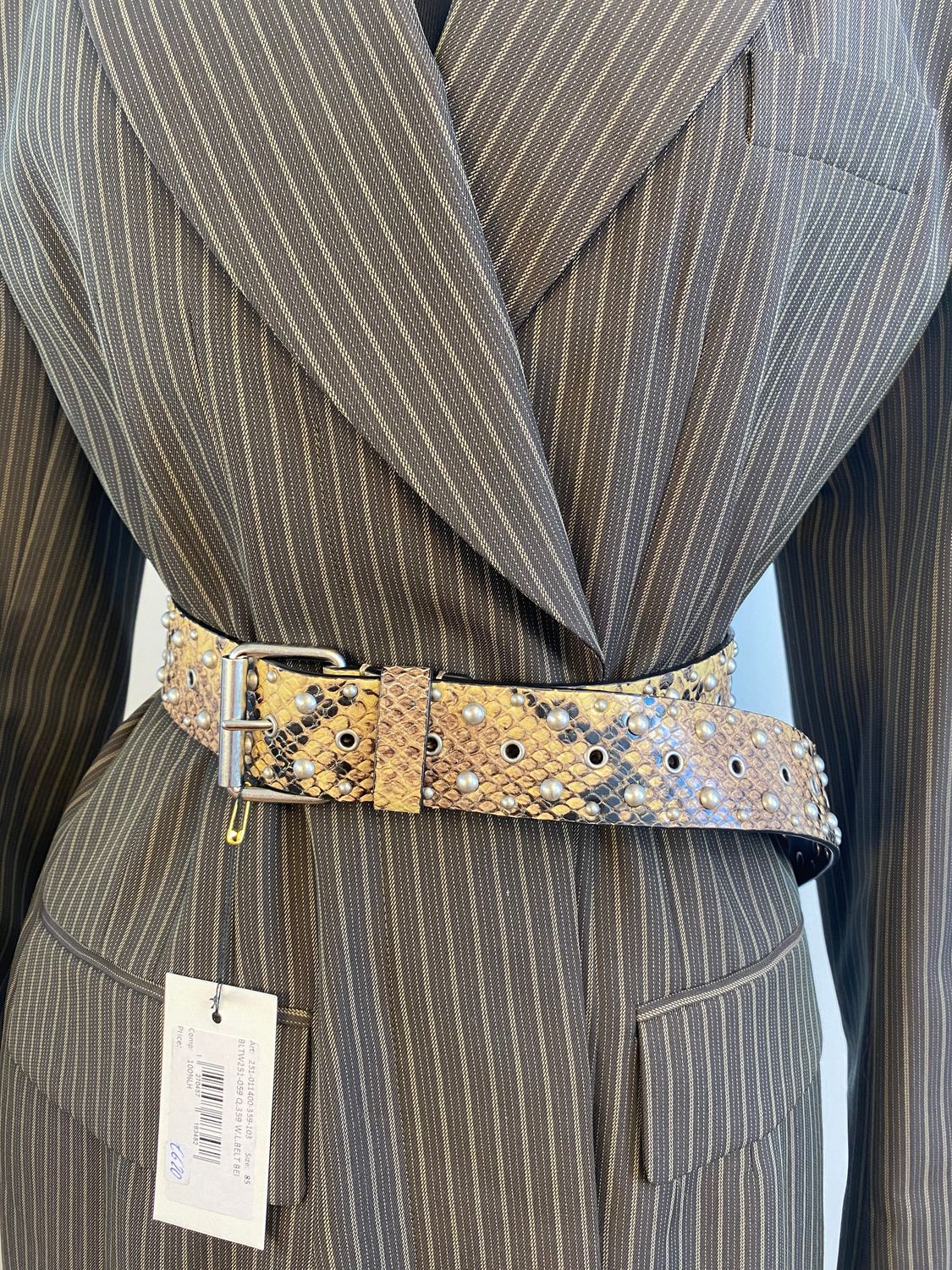 Belt - beige DRIES VAN NOTEN