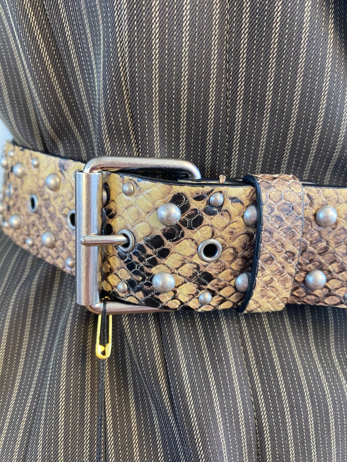 Belt - beige DRIES VAN NOTEN