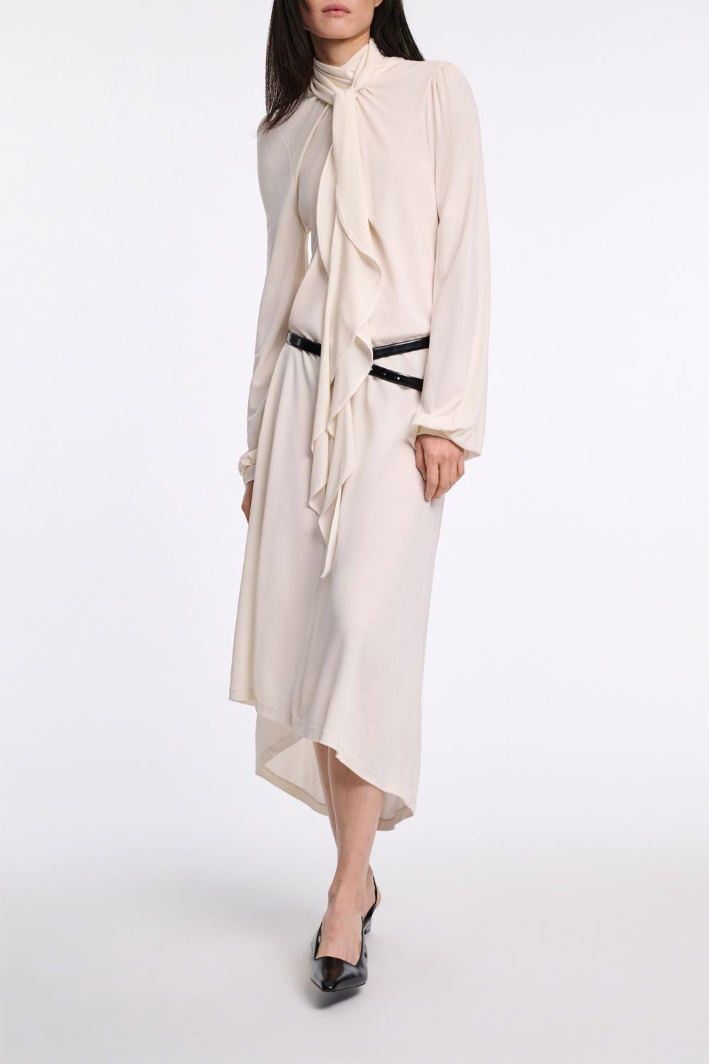 ELEGANT EASE DRESS - camellia white DOROTHEE SCHUMACHER