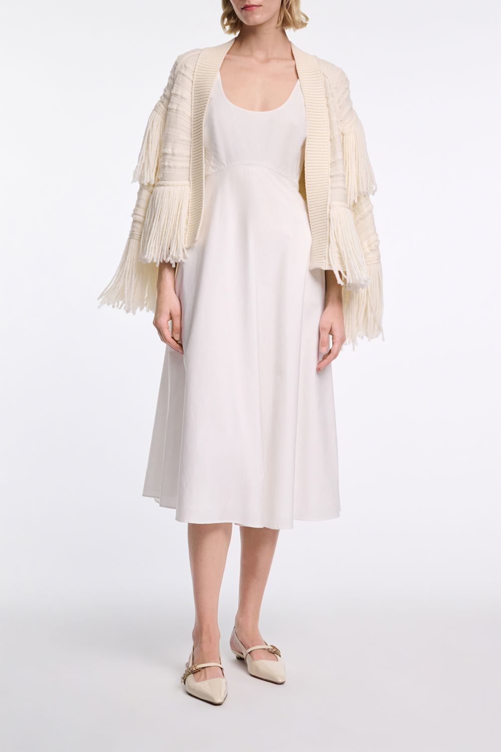 FREE SPIRIT CAPE - camellia white DOROTHEE SCHUMACHER