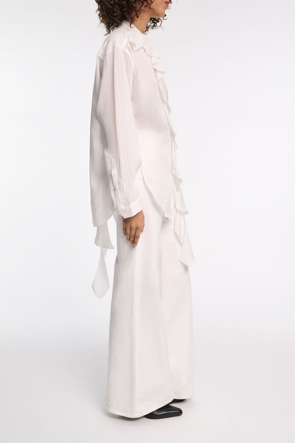 SOFT STRIPES BLOUSE - pure white DOROTHEE SCHUMACHER