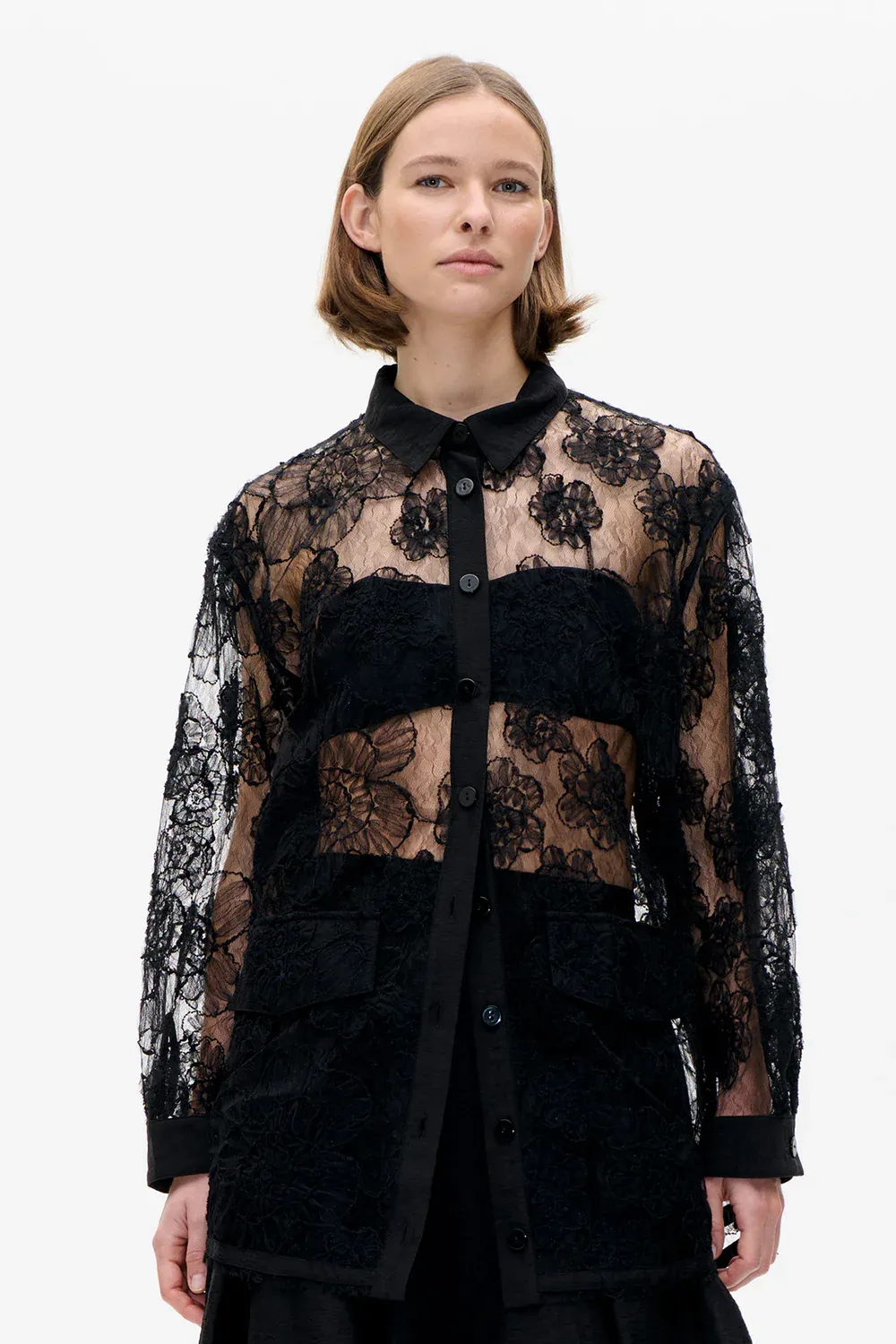 ANNICA Blouse black BAUM UND PFERDGARTEN