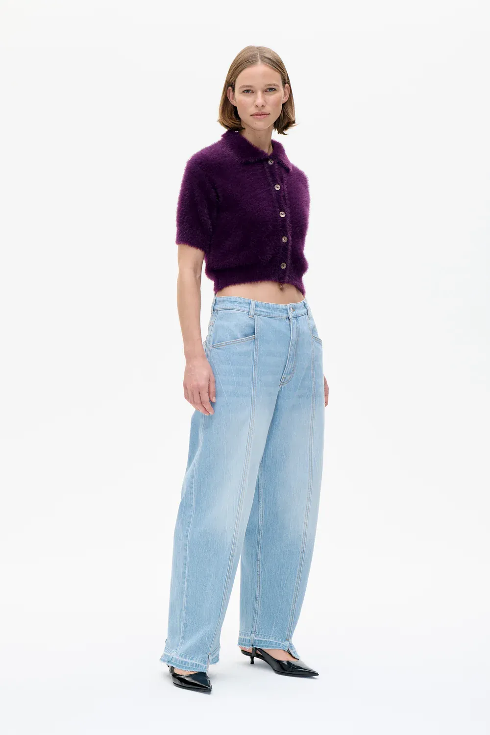 Cristin Top- dark plum perfect BAUM UND PFERDGARTEN